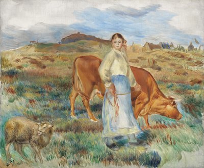 The Return from the Fields by Pierre Auguste Renoir